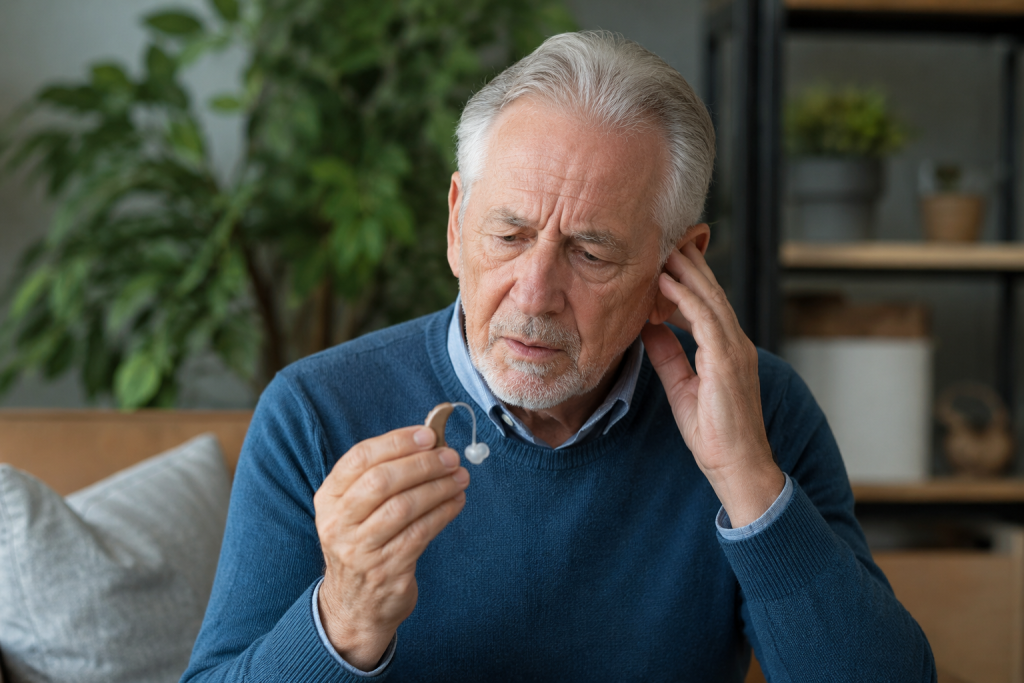 Professional hearing aid fitting