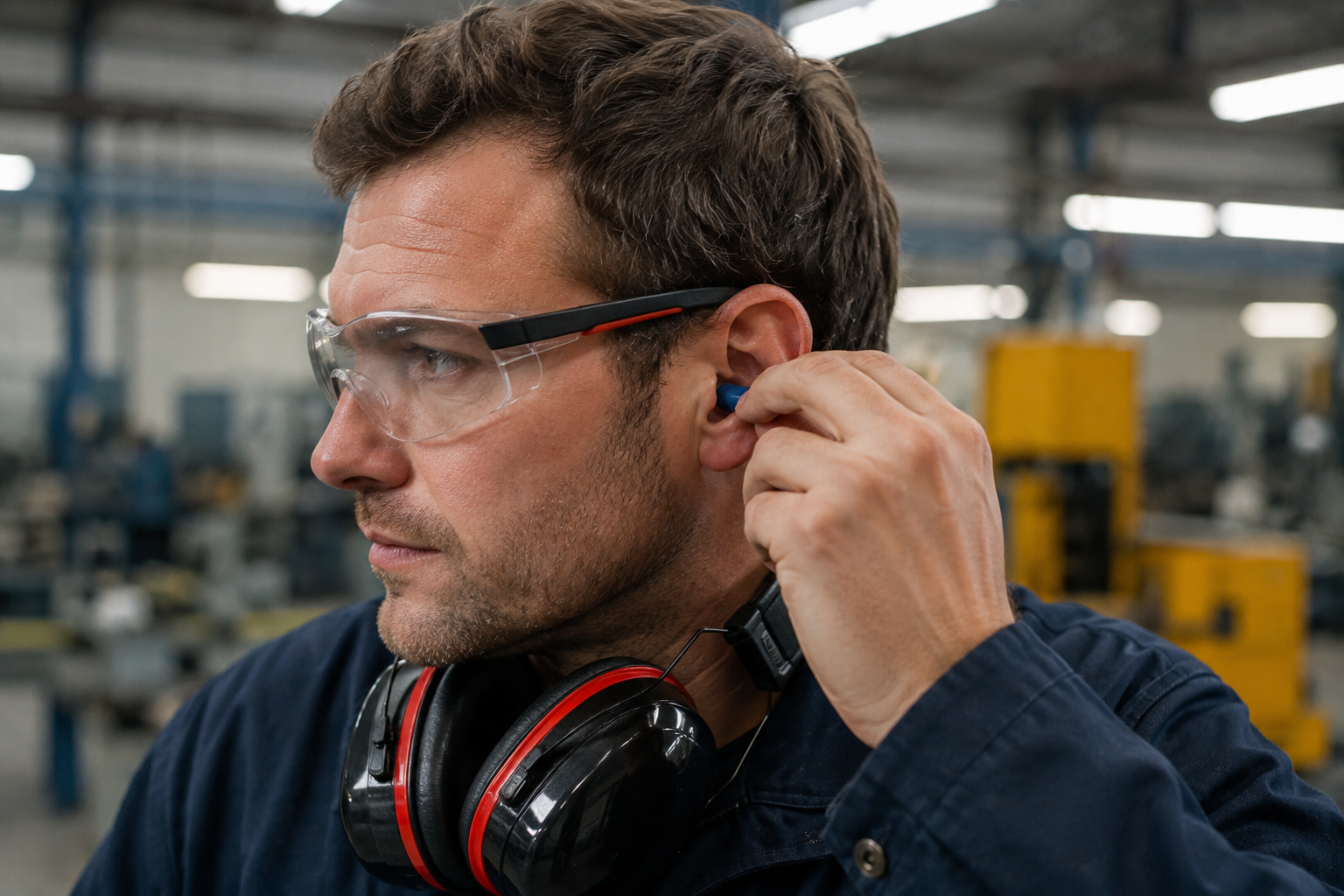 Custom made ear plugs for noise reduction